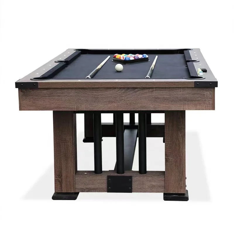 Бильярдный стол 8 футов 3 в 1 римском стиле с настольным теннисом и столешницей для