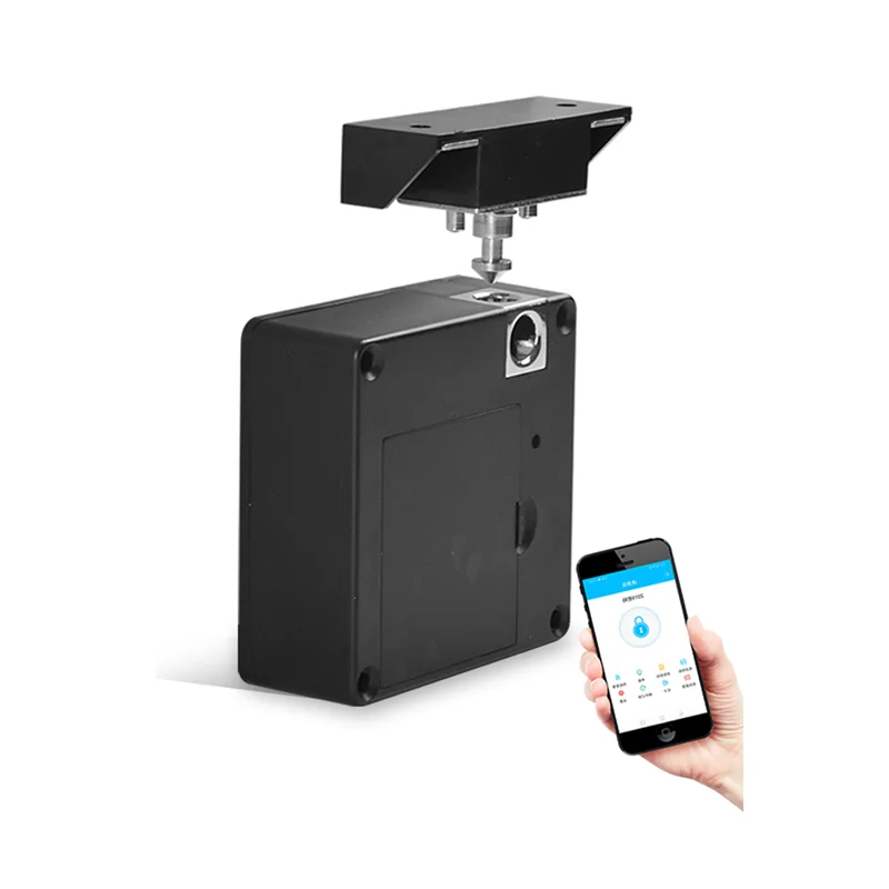 Remotely Unlock Cabinet Lock with TTLock Smart Phone APP and IC Card Reader Rfid Cabinet Lock