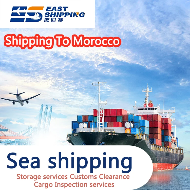 Shipping Agent Cargo Ship Shipping China To Morocco Freight Forwarder Ddp Fcl Lcl Shipping Sea Freight To Morocco From China