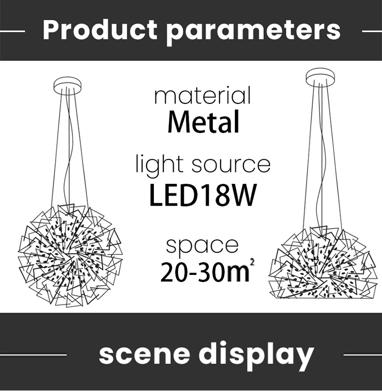 Modern Designer Chandelier Pendant Lights For Room