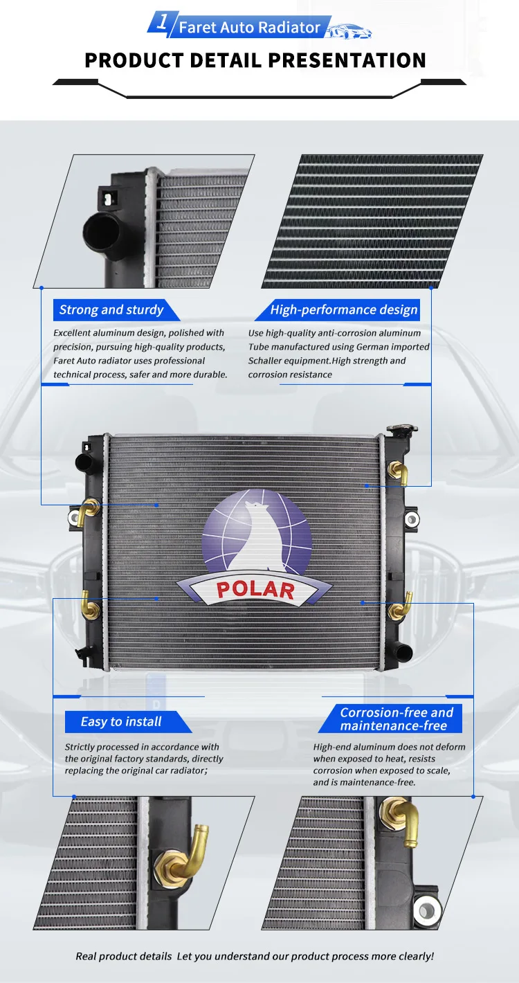 ForkLift Machine Auto Parts Radiator 16410N325071 for Toyota