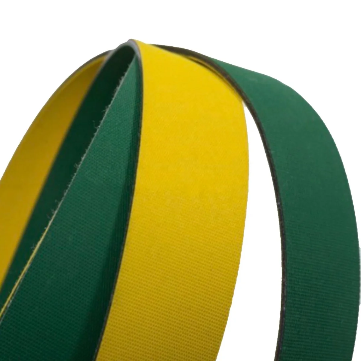 Nylon-Flachriemen – Gelb-grün, 2 Mm Dick, 970x30 Produktbild-Vorschau 2