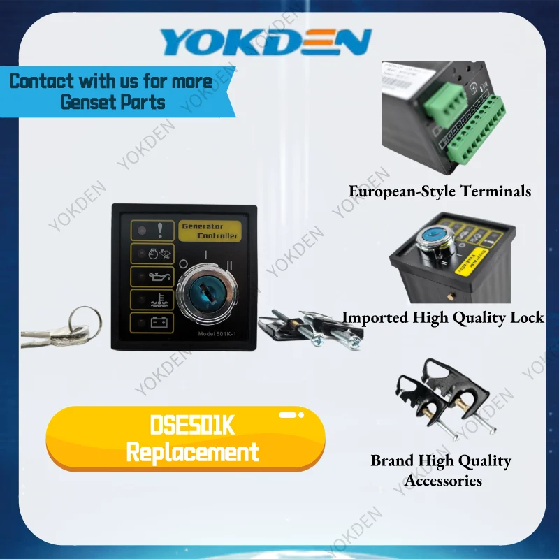 Generator Controller DSE501K Diesel Engine Electronic Generator Control Unit 501K