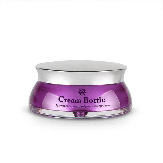 15g acrylic cream cans cosmetics and skin care plastic packaging cans customized wholesale
