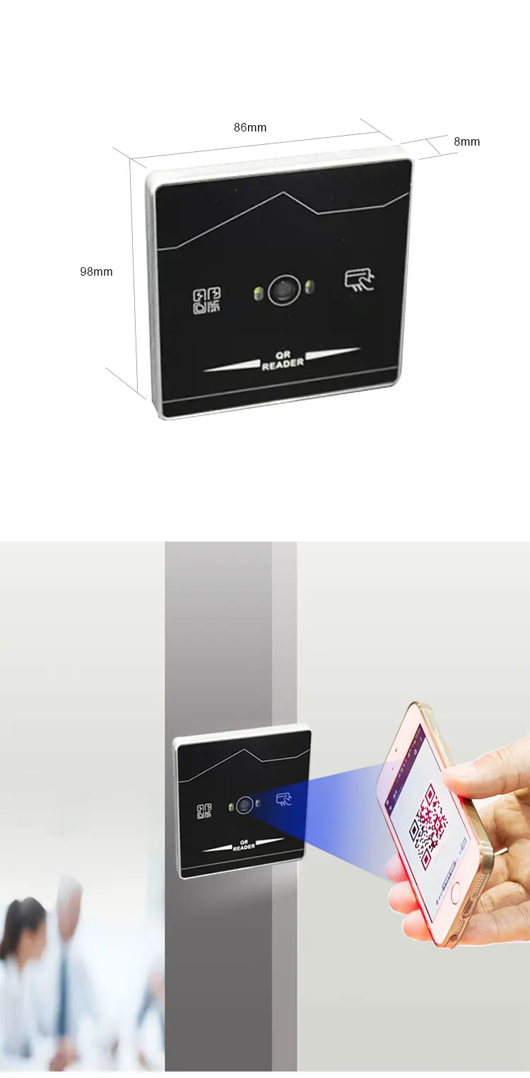 Smart NFC ID IC Card Reader with Wiegand Access Control