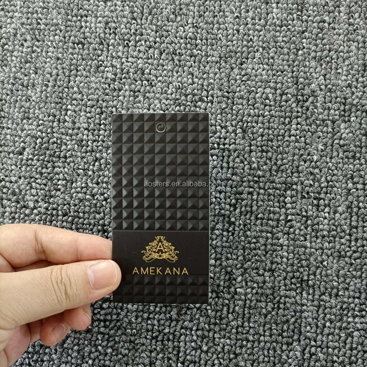 Custom Luxury Black Paper Gold Edge Creative Gold Foil Business Cards ...