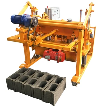 Chinese Hollow Brick Machine Maker Manual Price QT40-3a Machine Block Concrete