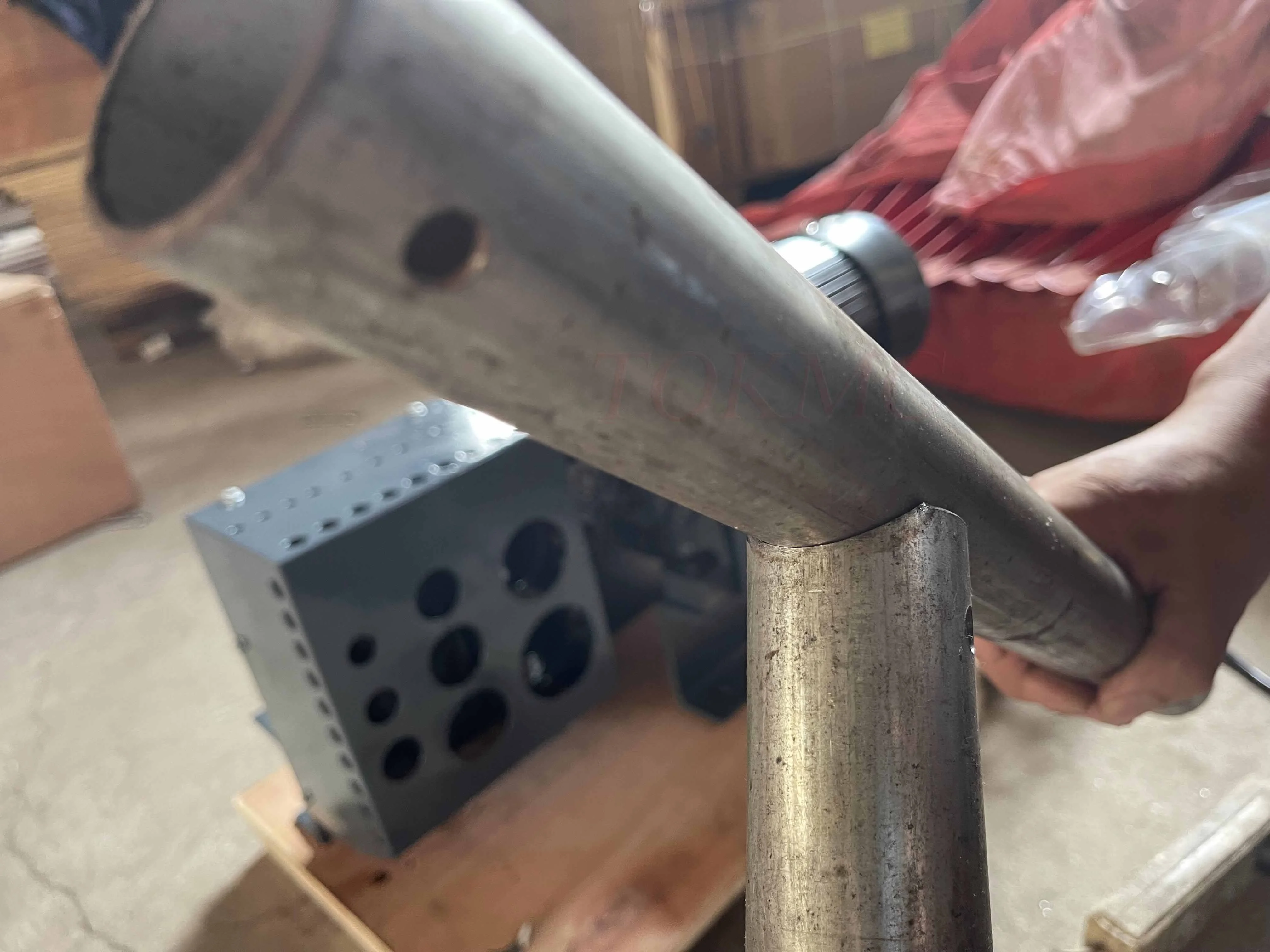 Electric Over Hydraulic Tube Pipe Notcher