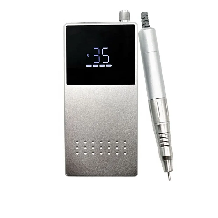 2027 50% OFF! AT-CM-043 strong 207 with 120 handpiece portable nail drill manicure equipment supplier