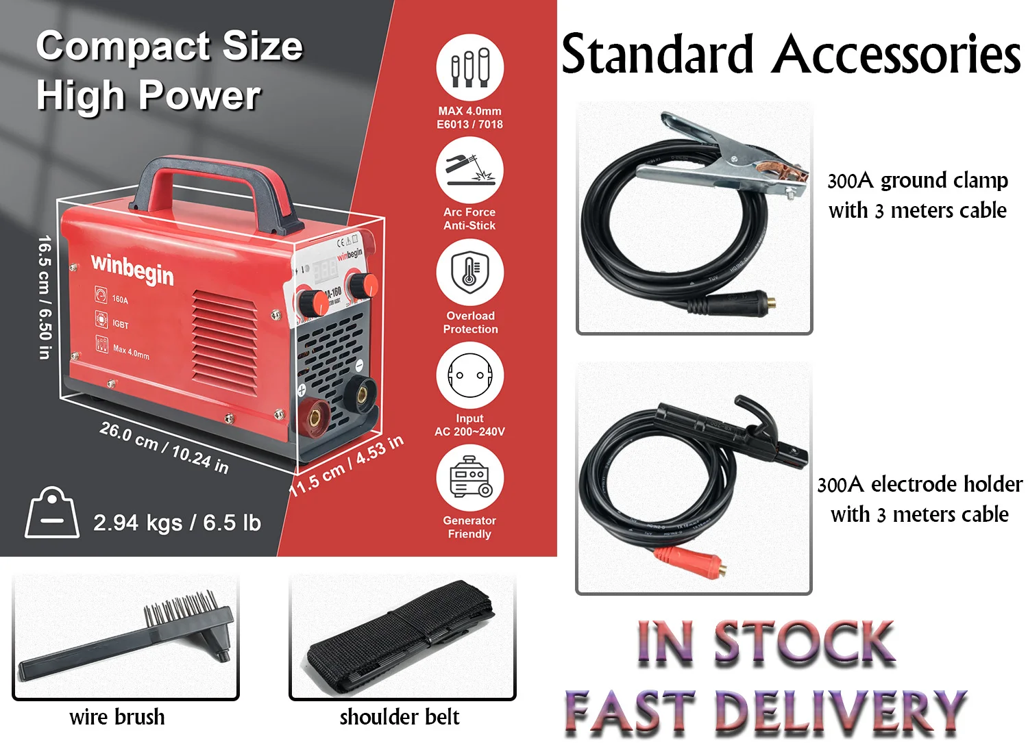 220v Portable 160a Stick Arc Welding Machine 160a Actual Welding ...