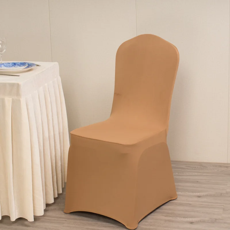 Universal White Stretch Party Banquet Wedding Spandex Chair Covers