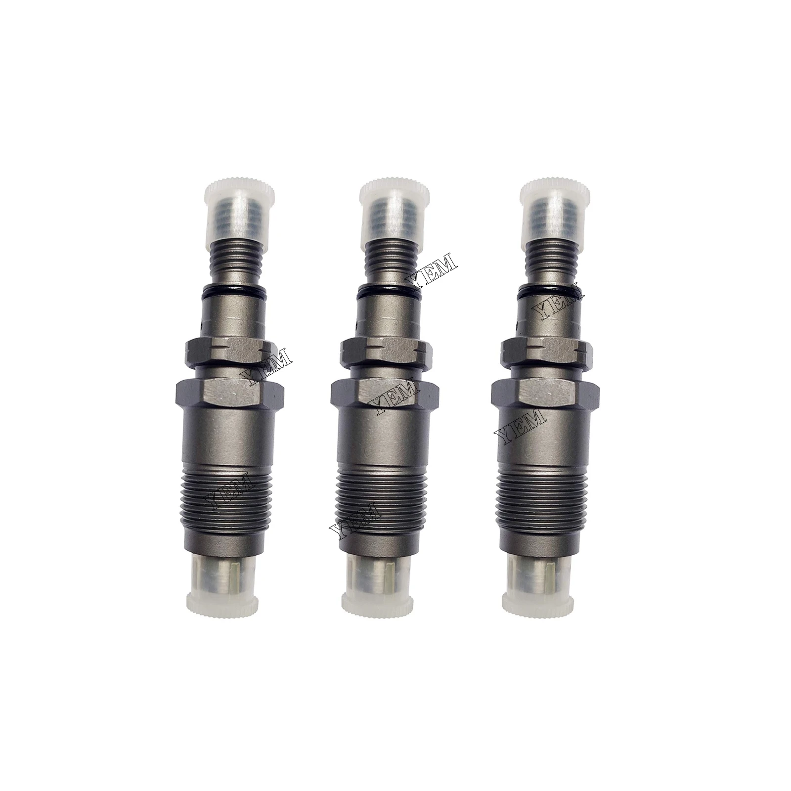 3PCS Fuel Injectors AM879688 for John Deere 4010 4100 4110 755 756 770 855 856 Replacement Engine Parts