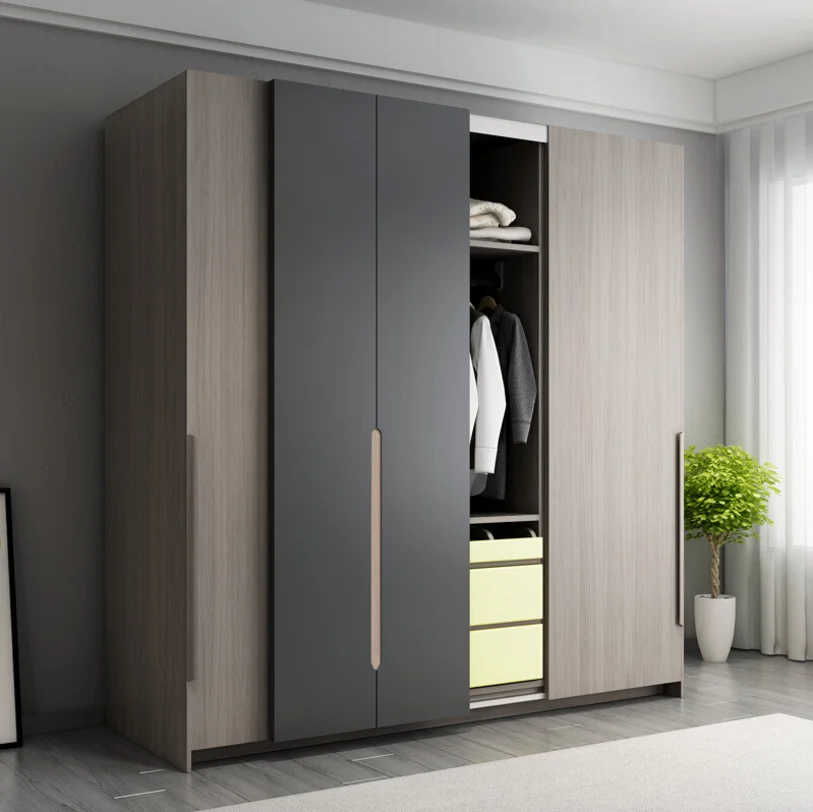 Small Wardrobe Design Factory Seller Computer Table Stainless Steel Bedroom Wardrobe for Kids