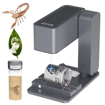 Hot Selling MR.CARVE C1 Micro Cheap 5000mW DIY Laser Engraver Portable Autofocus Metal Acrylic Wood Laser Engraving Machine