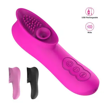 Powerful Lick Tongue Sucking Vibrator For Women Pussy Massager Female Masturbator Dildo Clitoris Stimulator Sex Toys For Woman%
