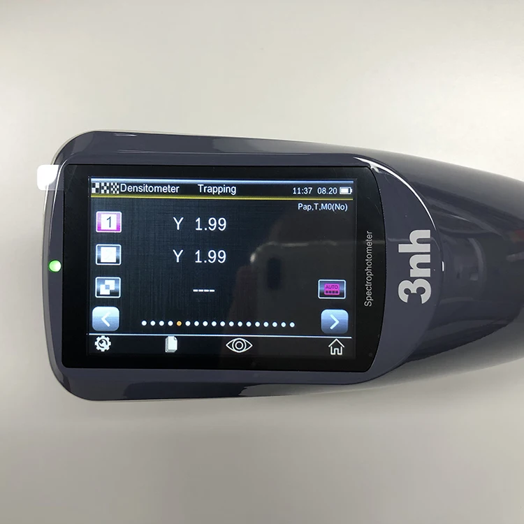 3nh YD5050 Spectro Densitometer for Printing Paper Industry Color Delta E Meter and Optical Density CMYK Measurement