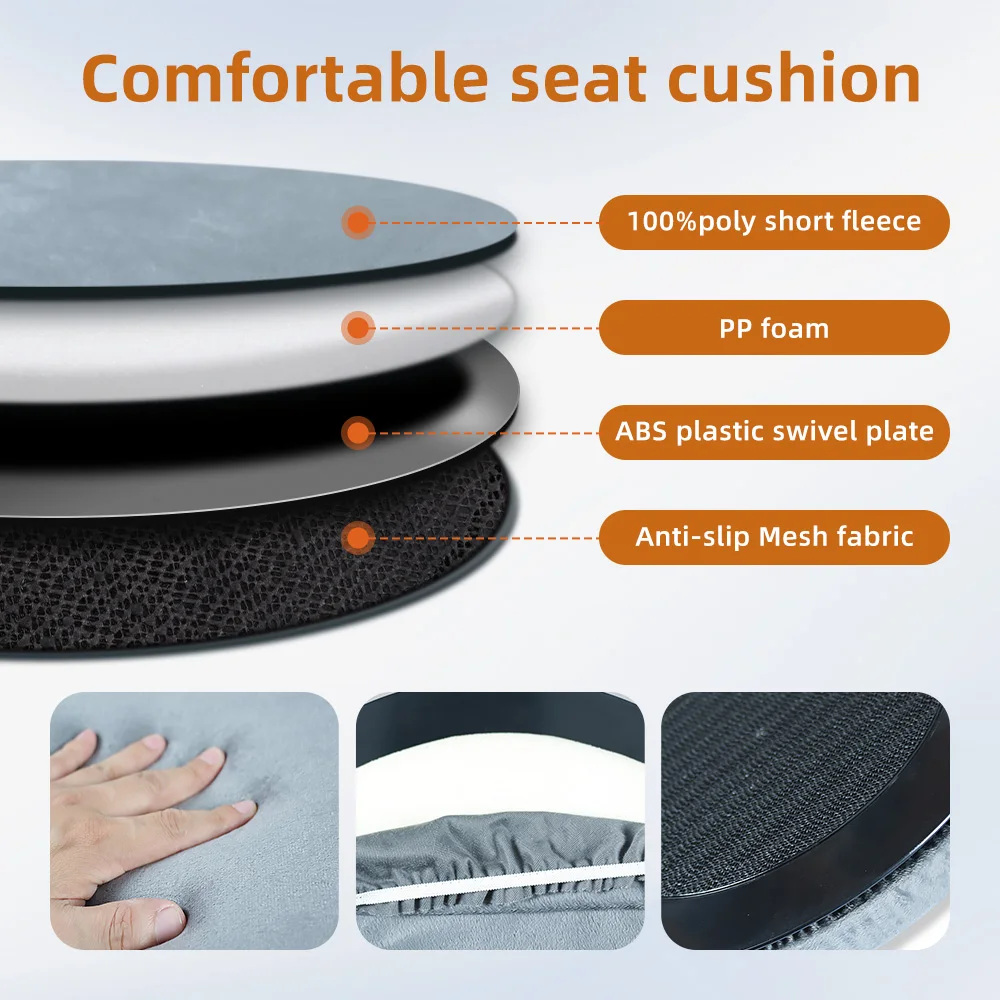 Wholesale Swivel Seat Cushion for Sitting or Standing Relieves Back Pr - product detail 4
