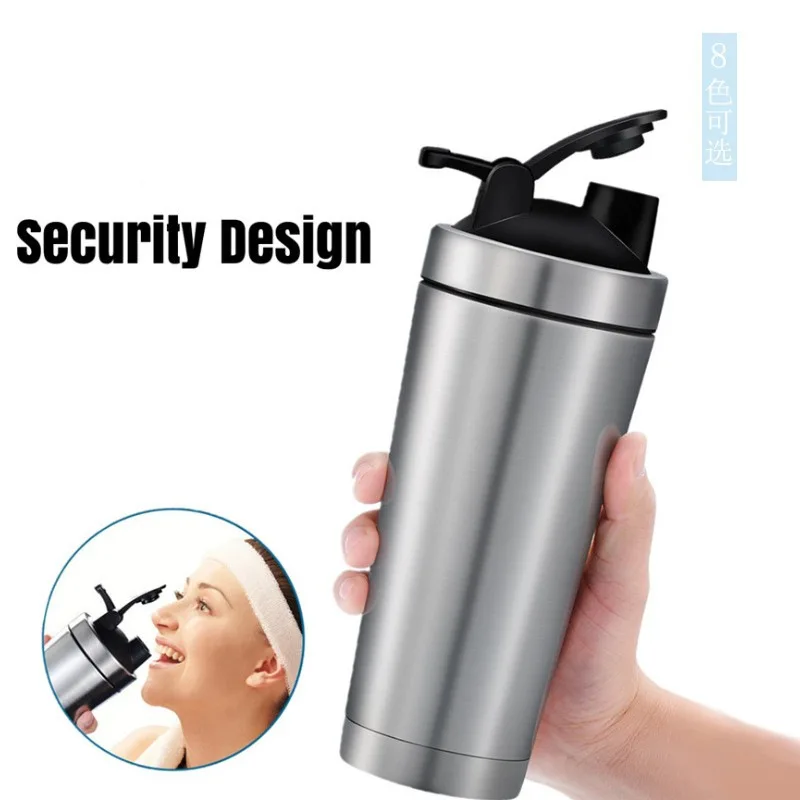 Custom Logo Stainless Steel 750ML Gym Sports Water Bottle, BPA Free ...