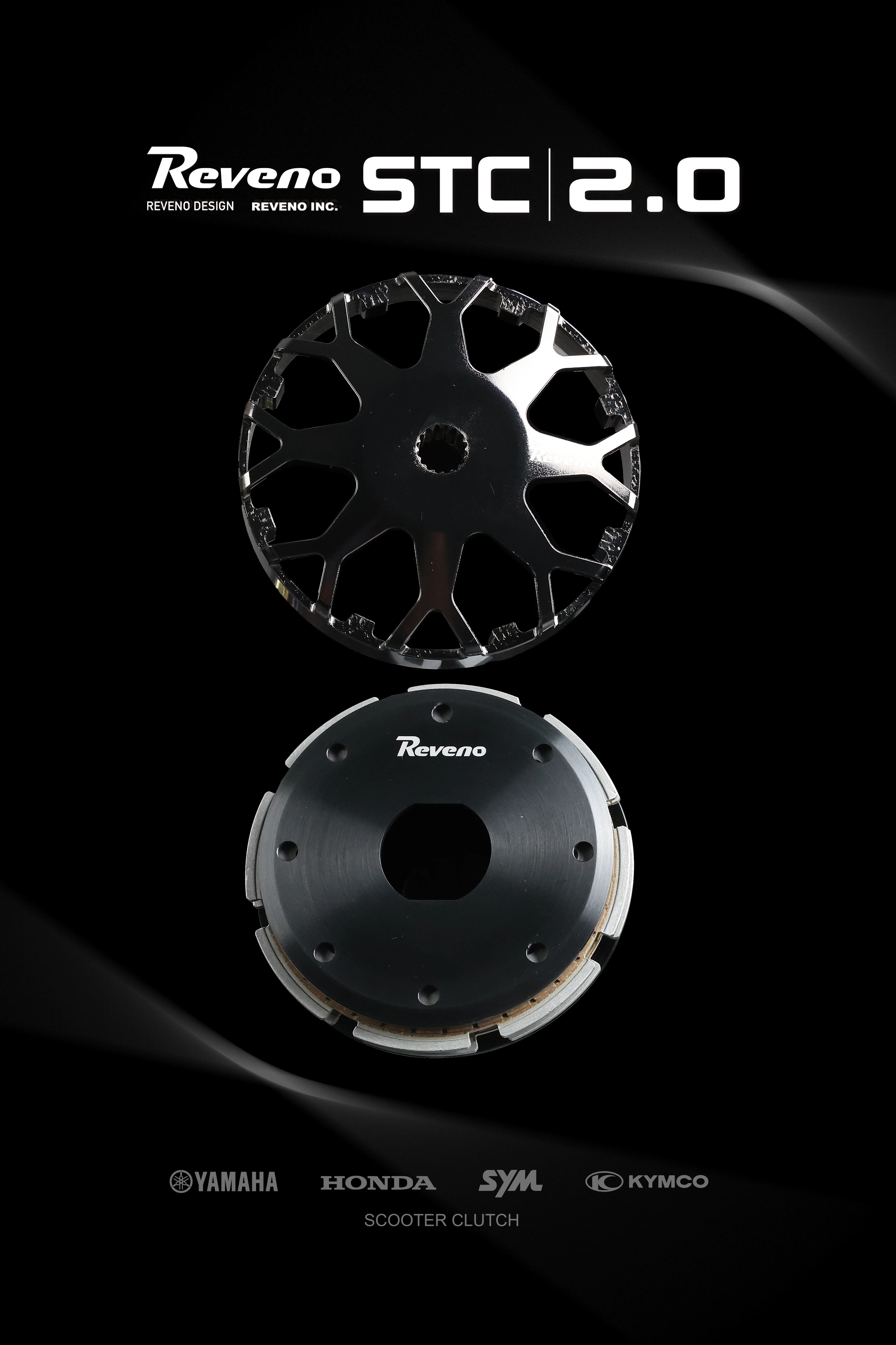 Reveno STC 2.0 - High Performance Multi-Plate Clutch for SYM JET 4