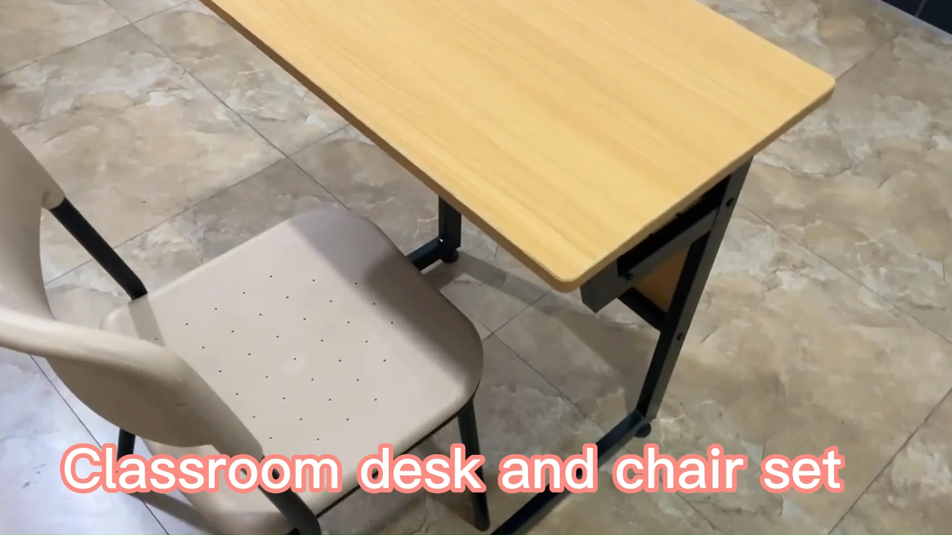 Philippines School Desk Student Wooden Desk Chair Classroom Furniture ...