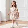 Full Printed Angel Dress