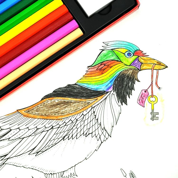 Нетоксичные пластиковые цветные коробки для упаковки детей инструменты рисования наборы 12 видов цветов