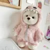 Pink dinosaur outfit, no bear