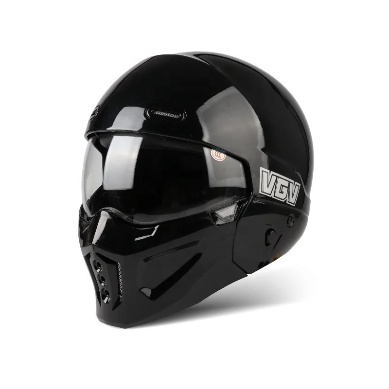Casco de combinación de protección compatible con VGV 3C certificado US DOT  para ciclistas de moto de cross masculinos y femeninos Características