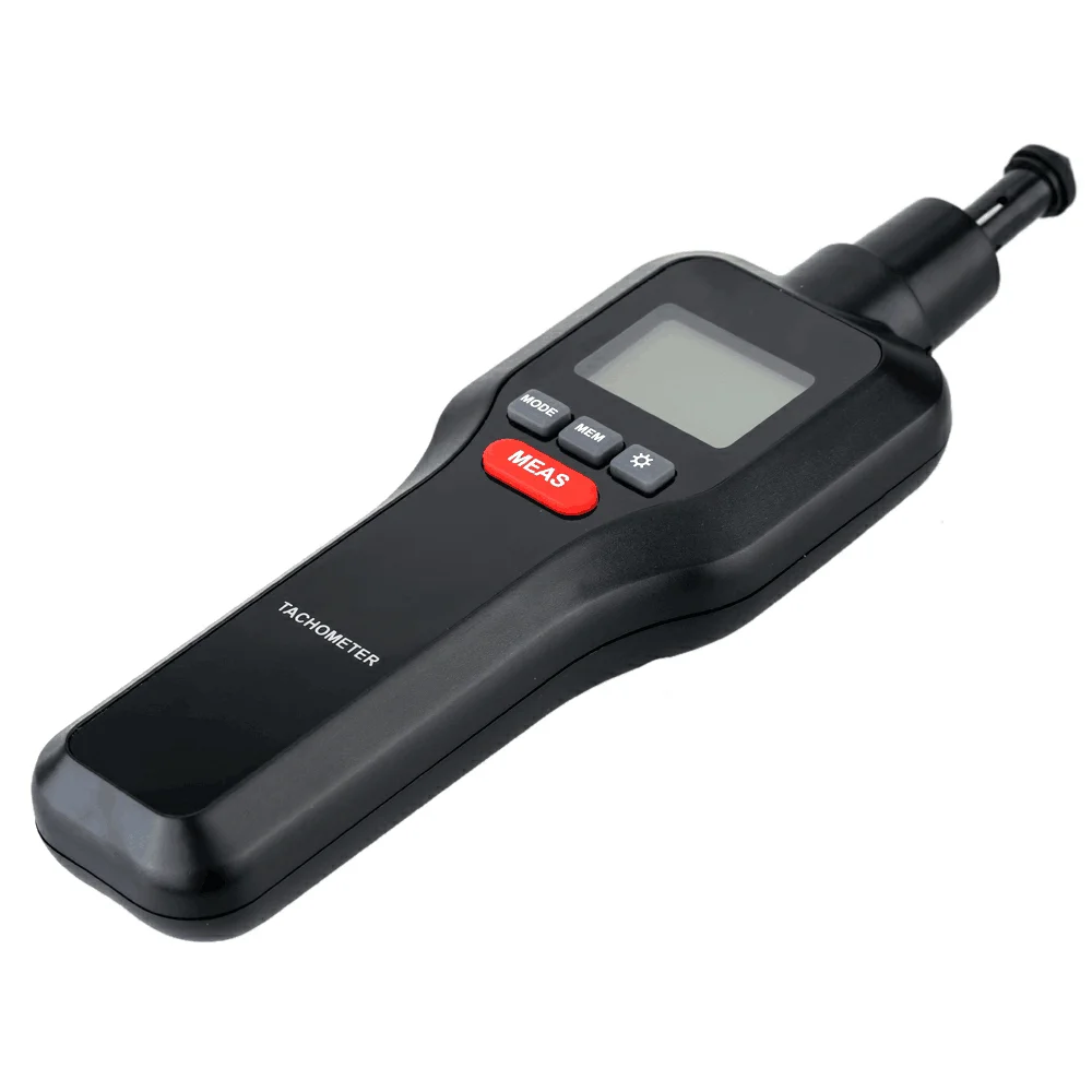 HT-522 Digital Rev Counter Tachometer Laser Handheld Non-contact Measurement 
