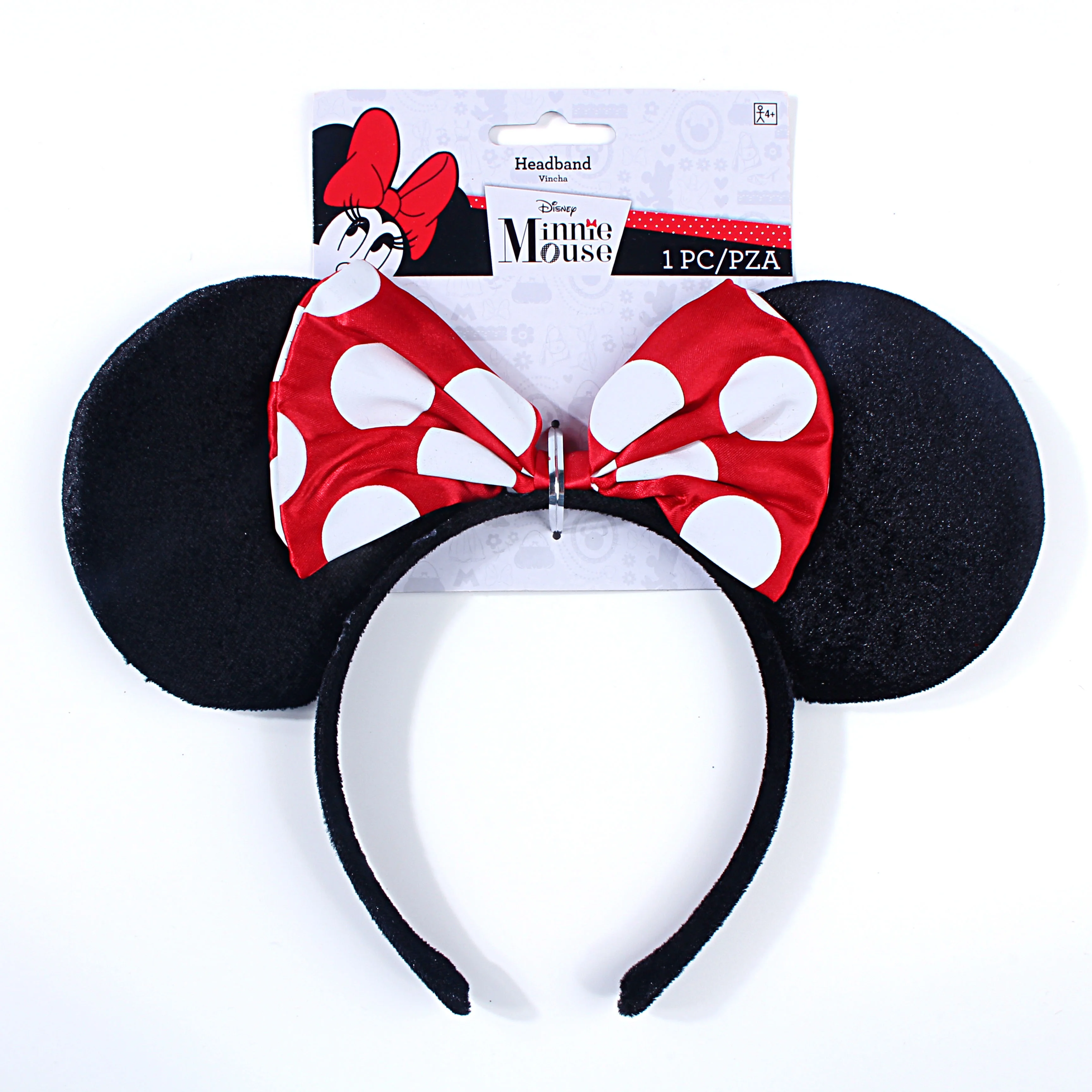 D Diadema Con Las Orejas De Mickey Y Minnie Mouse De Disney 