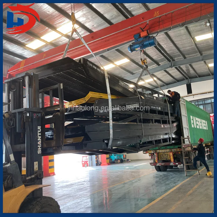 Mobile Hydraulic Container Loading And Unloading Platform Warehousing ...
