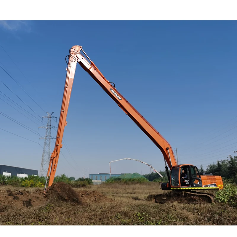 Long Reach Boom Arm Excavator Extension Boom Arm for Pc300 Excavator Use With Counter Weight