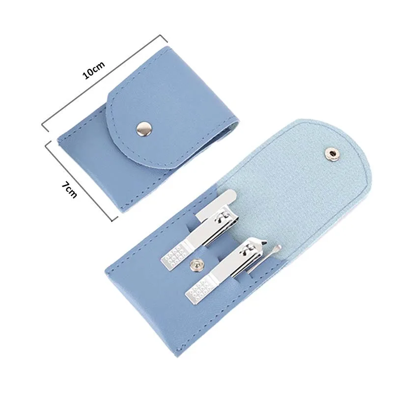 Candy Color 4pcs Nail Cutter Fingernail Clippers Kit Nail Clippers Set