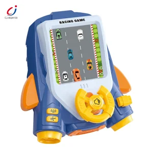 Chengji New Product Ideas Children's Steering Wheel Simulate Driving Toy Car Racing Adventure Game Kids Steering Wheel Toy