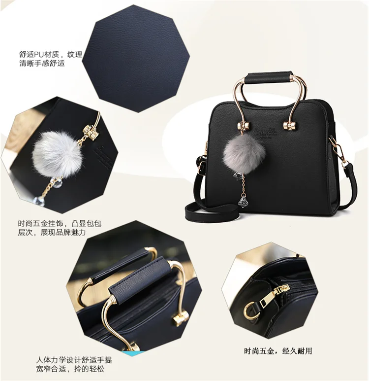 Yuanbang Luxury Handbags Women Bags Elegant Ladies Shoulder Bag,C, Women's, Size: 26, Other