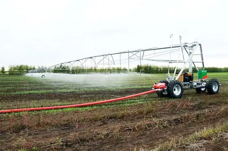 Electric Lateral Move Linear Center Pivot Agricultural Irrigation System Ideal for Small Farms in Africa South America Asia