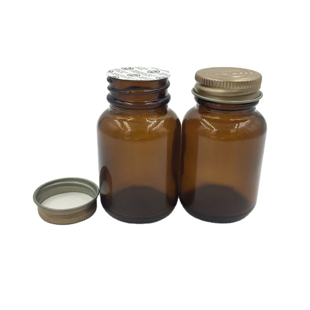 33mm Aluminum Glass Bottle Plastic Hand Cream  Jar Lids Canning Jars Metal Lid Screw Cap