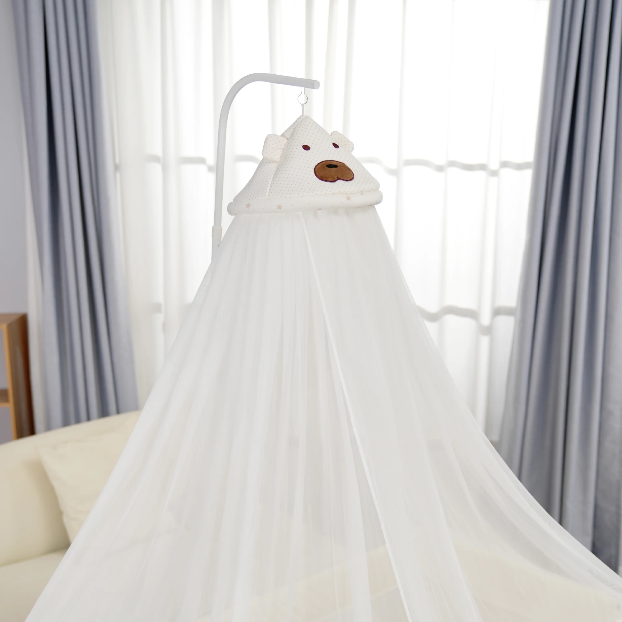 BN003 Cool Baby Luxury Palace Mosquito Net With Extended Length