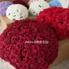 90cm red rose