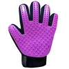 Purple left hand