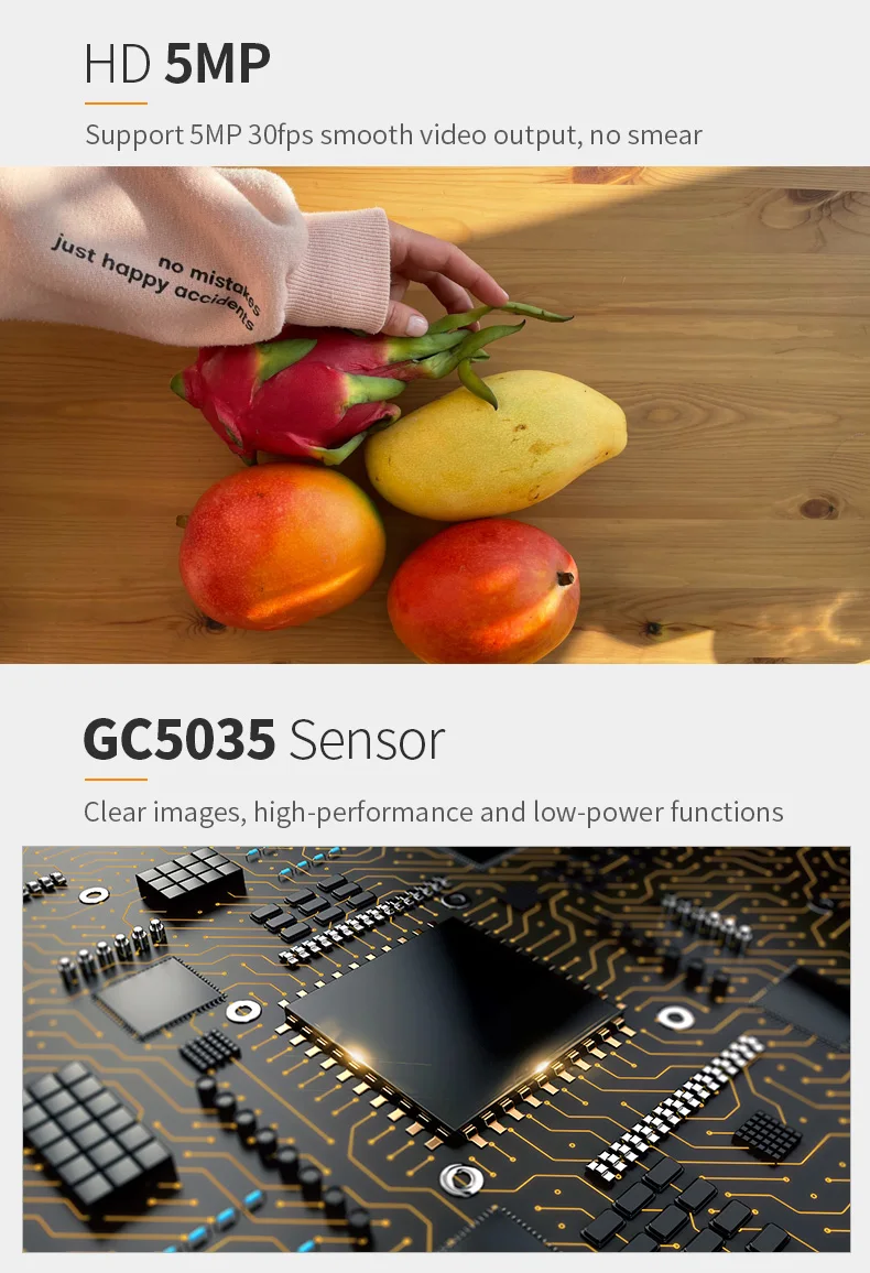 DGZX GC5035 Sensor CMOS 5MP Mobile Phone Tablet PC Built-in Camera Auto Focus or Fixed Mini Camera Module插图3