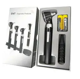 Medical Otoscope Ear Diagnostic Set, Ophthalmoscope Equipment