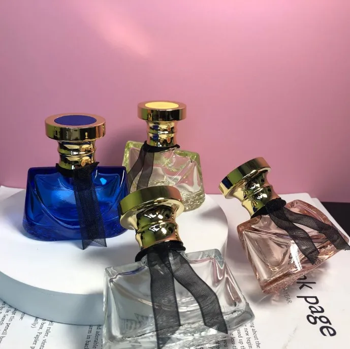 product 30ml high grade many colors perfume bottle portable small spray exquisite empty bottle with ribbon with electroplating gold cap-28