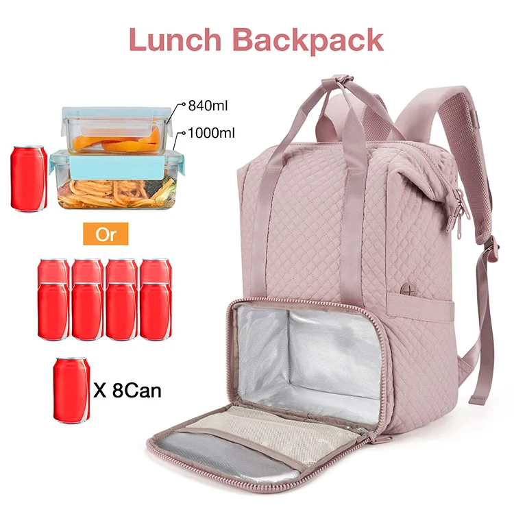 Custom Logo Women Laptop Bag Multifunction Soft Waterproof Lunch ...