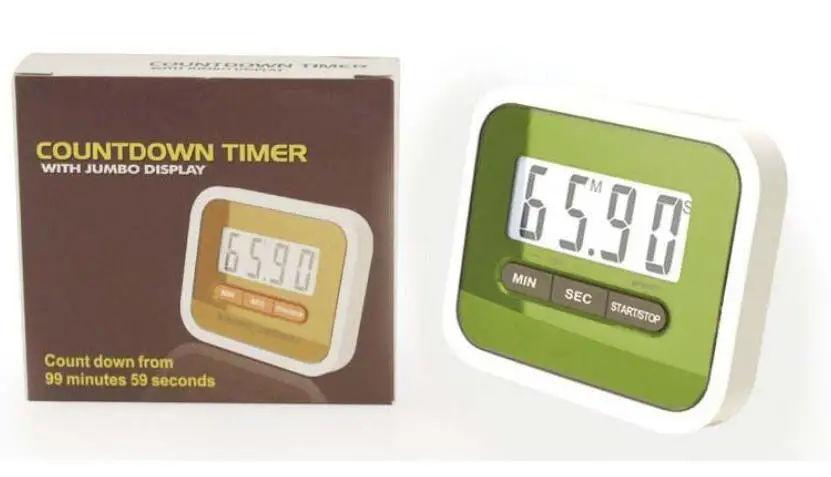99 минут Магнитный цифровой таймер обратного отсчета