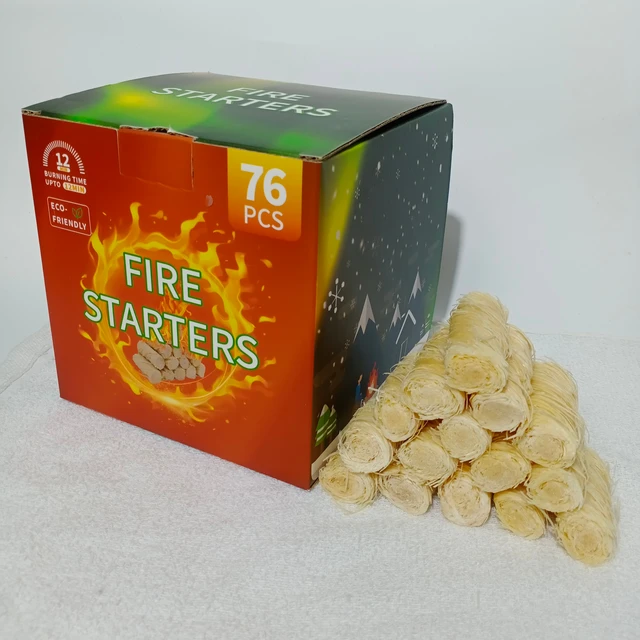 BBQ Accessories Wood Wool Fire Starters