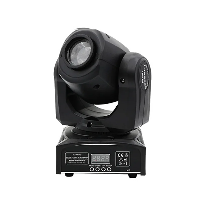 LS10 Small Sharpy Beam Moving Head Light LED Spot Lights 10 Watt With Rotating Gobo