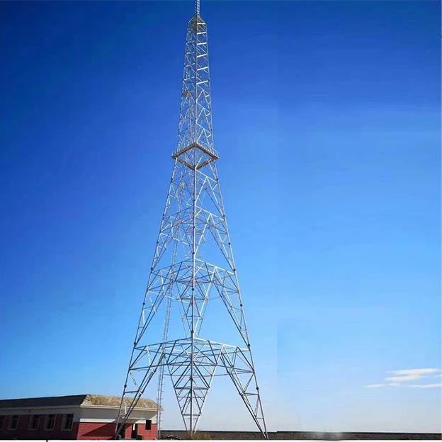 
Оцинкованная стальная телекоммуникационная Мобильная решетчатая телекоммуникационная башня 