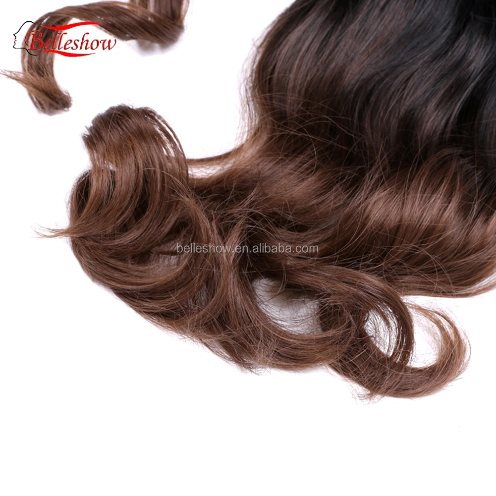 Лидер продаж, легко носить, много разных цветов, Омбре, шелк, кудрявые искусственные волосы, синтетическая обертка вокруг волшебной пасты, хвост