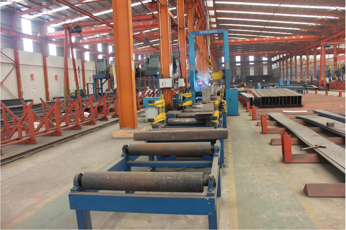 H Beam Warehouse Workshop Company Construction Prefabricated Steel ...